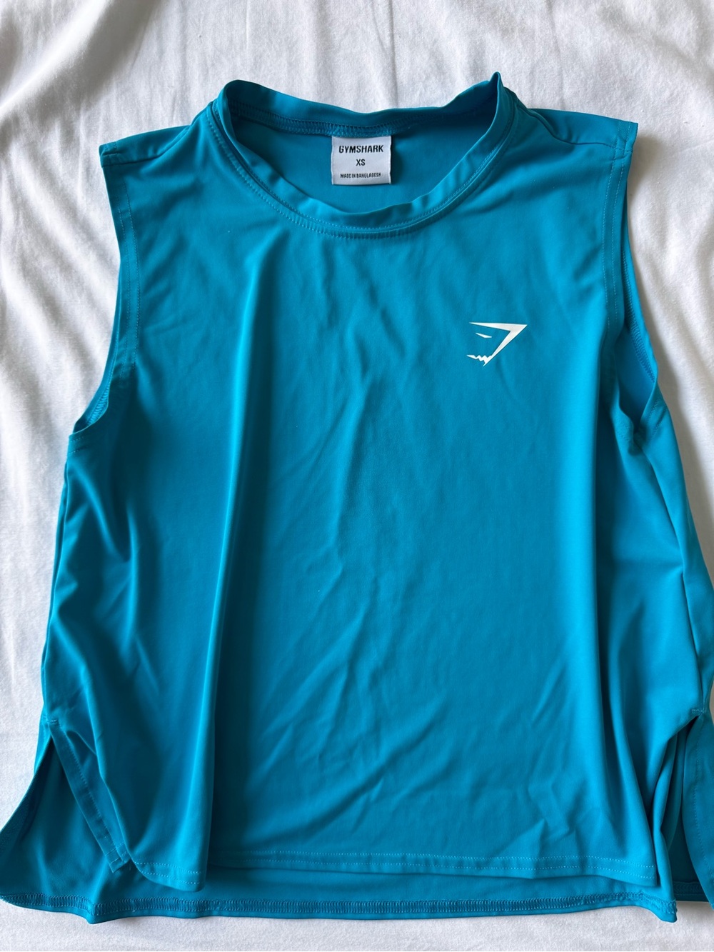 Gymshark Bright Teal Performance Tank Top